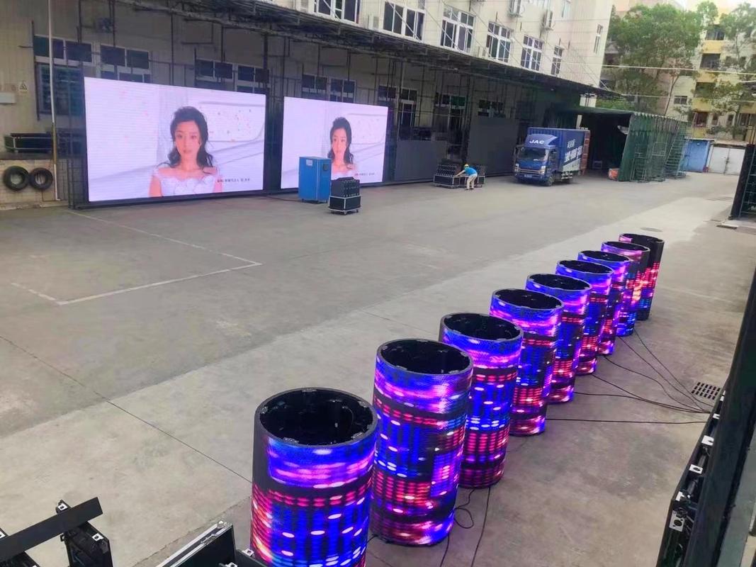 智慧场馆异形显示系统集成led柔性屏工厂